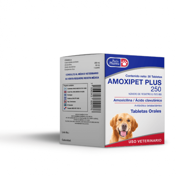 Amoxipet Plus 250mg (30Tab)