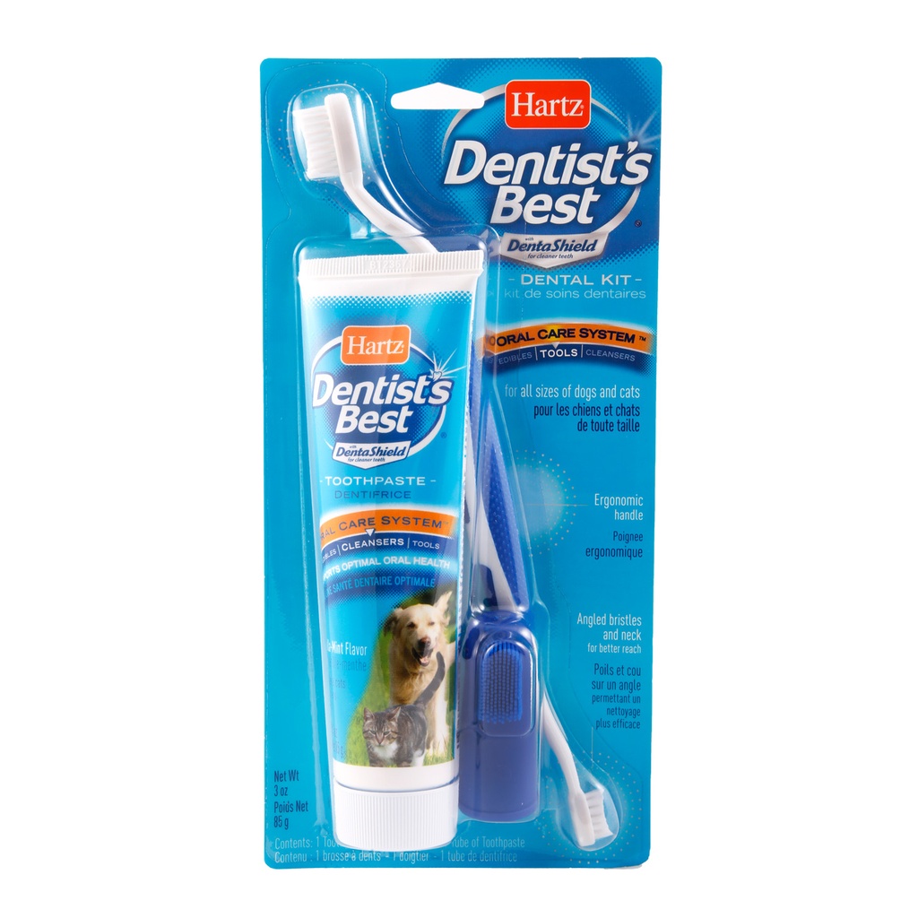 Dental Kit For Dogs & Cats Hartz 85g