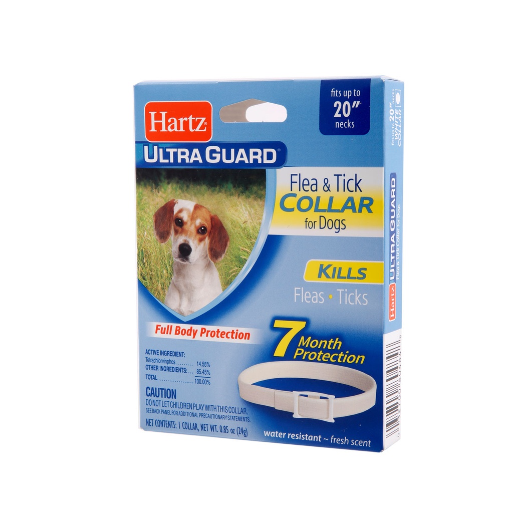Collar Antipulgas y Garrapatas Perros Hartz 20"
