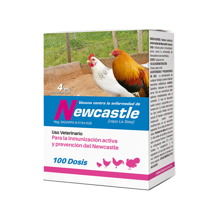 Newcastle Cepa Lasota Bio Zoo (25 Dosis)