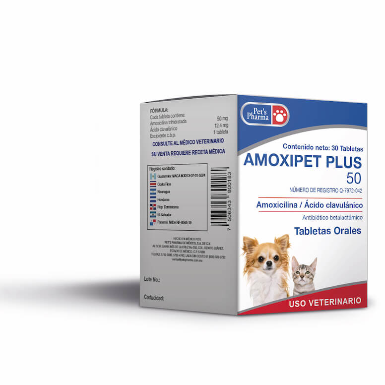 Amoxipet Plus 50mg (30Tab)