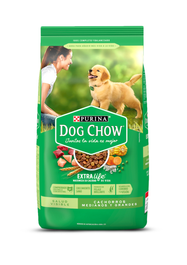 [12554545] Dog Chow Cachorro Medianos y Grandes (44Lb)